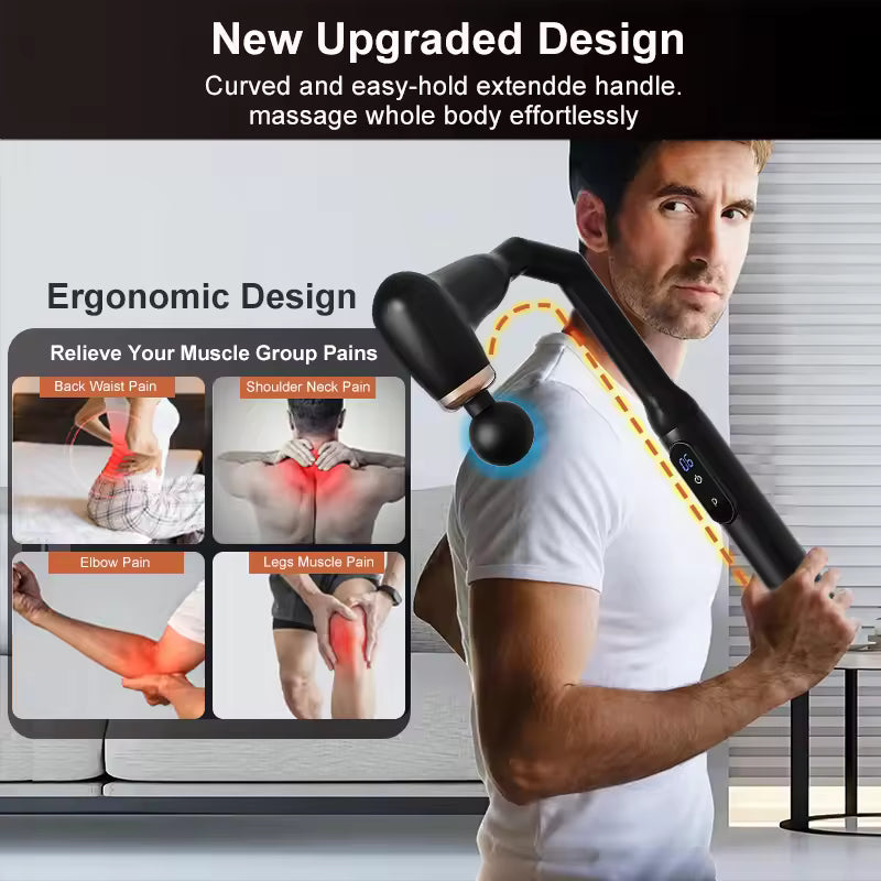 EasyGrip Extended Massage Gun
